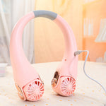 Dailyard™Neck Air Conditioner Fan – Ultra‑quiet, 360° rotating, 3 speeds. Hands‑free cooling, long battery. Summer essential!