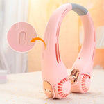 Dailyard™Neck Air Conditioner Fan – Ultra‑quiet, 360° rotating, 3 speeds. Hands‑free cooling, long battery. Summer essential!