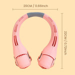 Dailyard™Neck Air Conditioner Fan – Ultra‑quiet, 360° rotating, 3 speeds. Hands‑free cooling, long battery. Summer essential!