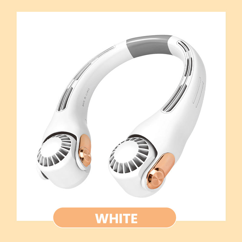 Dailyard™Neck Air Conditioner Fan – Ultra‑quiet, 360° rotating, 3 speeds. Hands‑free cooling, long battery. Summer essential!
