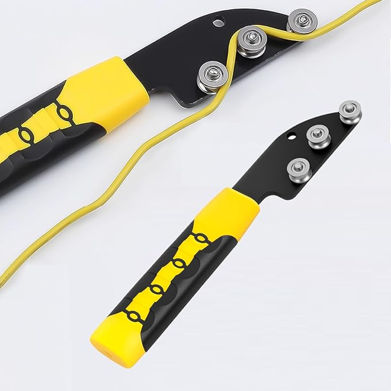 Dailyardtool® Handheld Smooth-Rolling Durable Wire Straightener