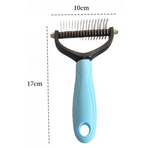 Dailyardtool®Dual-Sided Pet Grooming Comb for Dogs & Cats