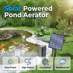 Dailyard™Solar Pond Aerator with Air Pump