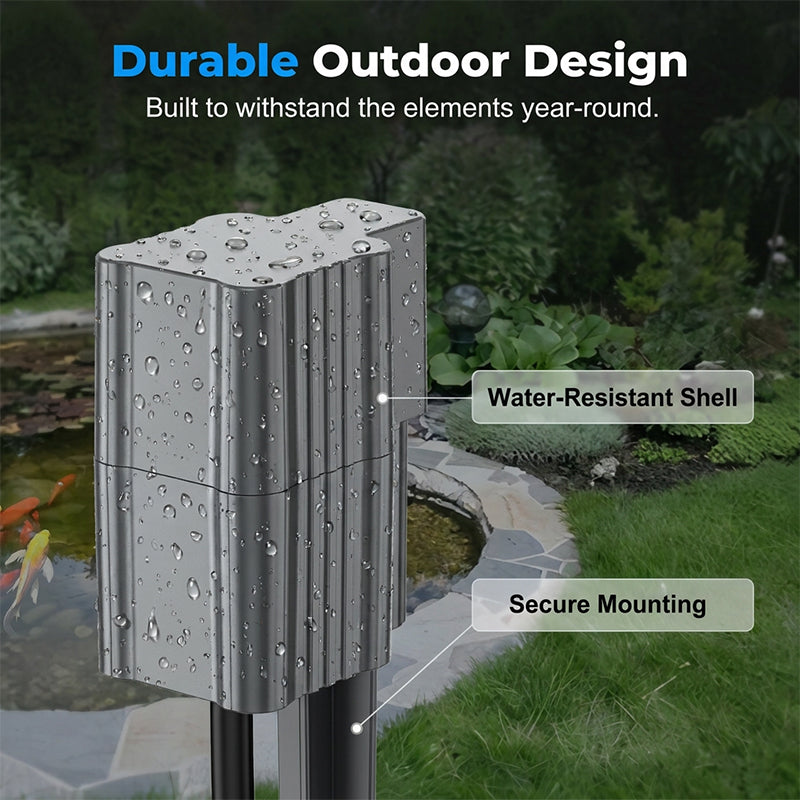 Dailyard™Solar Pond Aerator with Air Pump