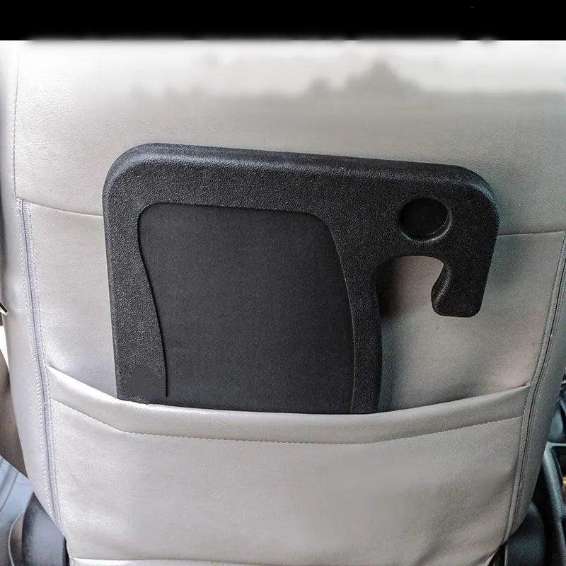Dailyard™Steering Wheel Tray Table – Foldable, Cup & Tablet Slot, Lightweight