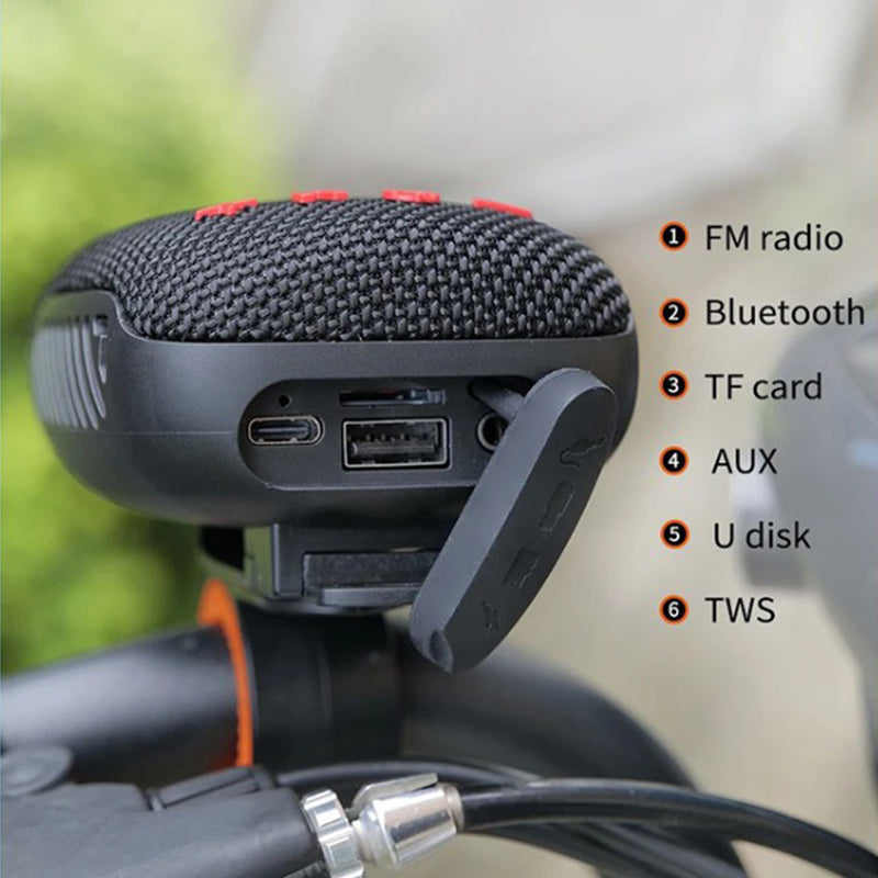 Dailyard™Waterproof Bicycle Bluetooth Speaker with Mounting Bracket