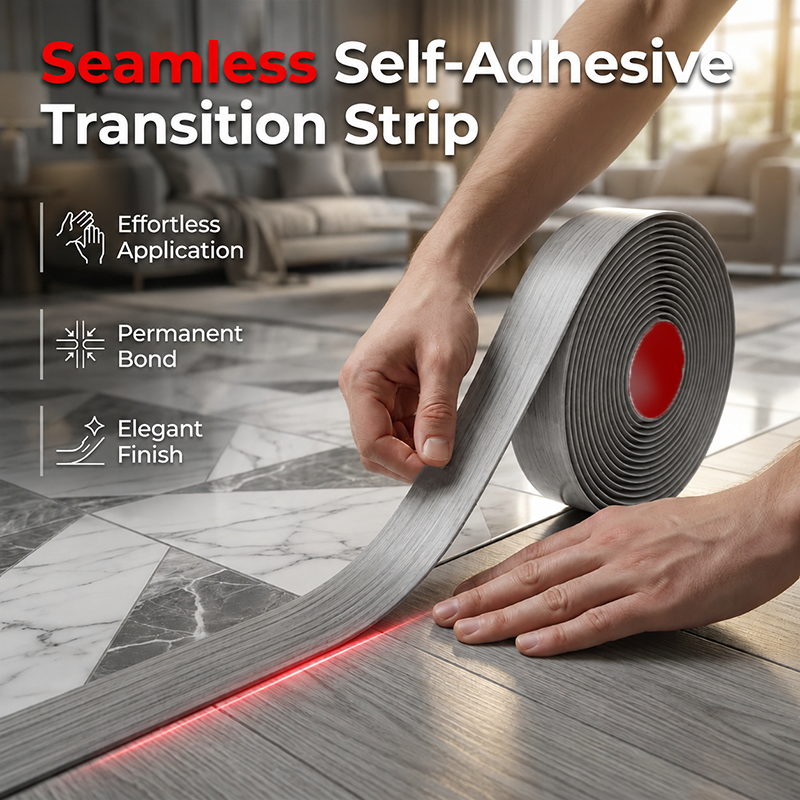 Dailyard™ Self-Adhesive Flexible Floor Transition Strip