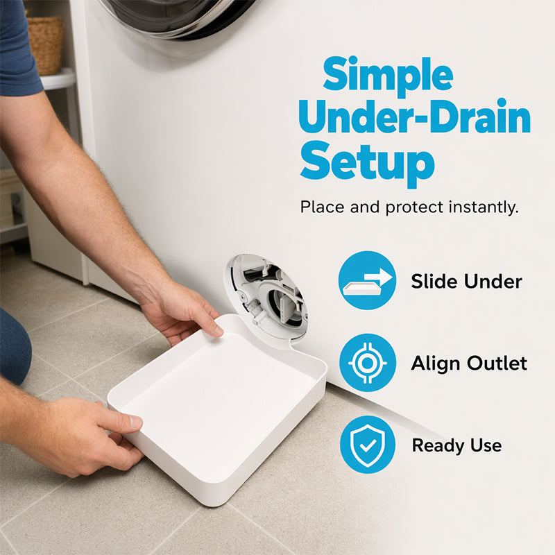 Dailyard™ Universal Front-Load Washing Machine Drain Pan💧
