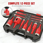 Dailyardtool® Professional Dry Drilling Hole Saw Kit (6-35mm)