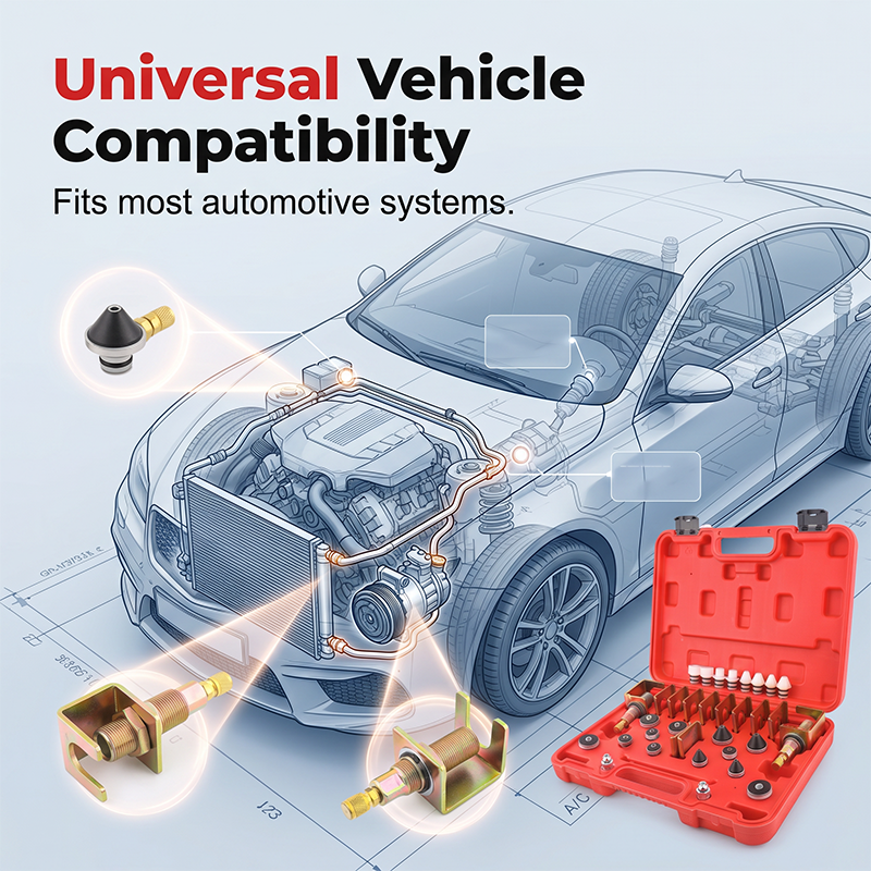 Dailyardtool® Universal Automotive Air Conditioning Leak Detection